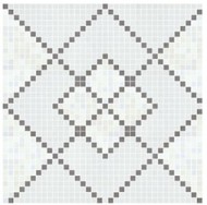 Deco Patterns "Web White Grey"