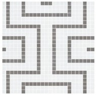 Deco Patterns "Labyrinth Grey"
