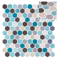 Hex Hexagon Blends "Aquamarine"