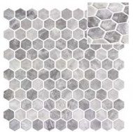 Hex Ecostones "Gray Silver Mix"
