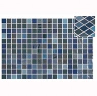 Square Opalo "Iridiscent Blue"