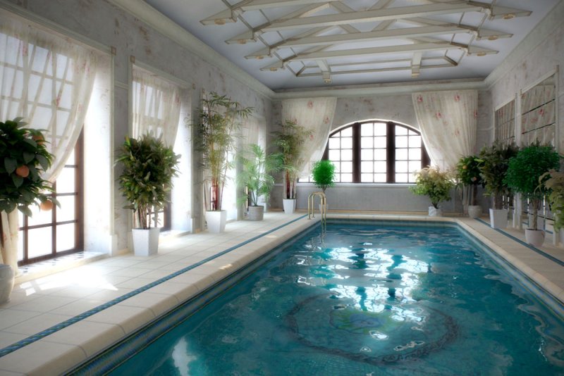 Строительство бассейнов в доме в Москве